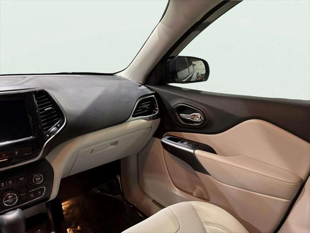 used 2021 Jeep Cherokee car, priced at $21,997