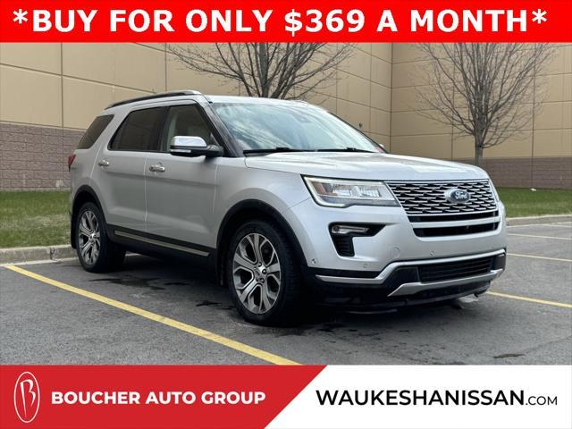 used 2018 Ford Explorer car, priced at $26,336