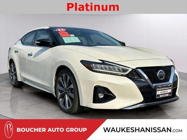 used 2022 Nissan Maxima car, priced at $32,277