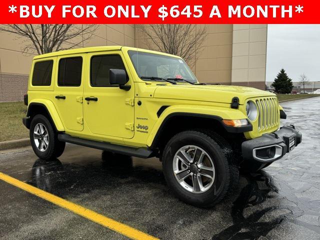 used 2022 Jeep Wrangler Unlimited car, priced at $43,444