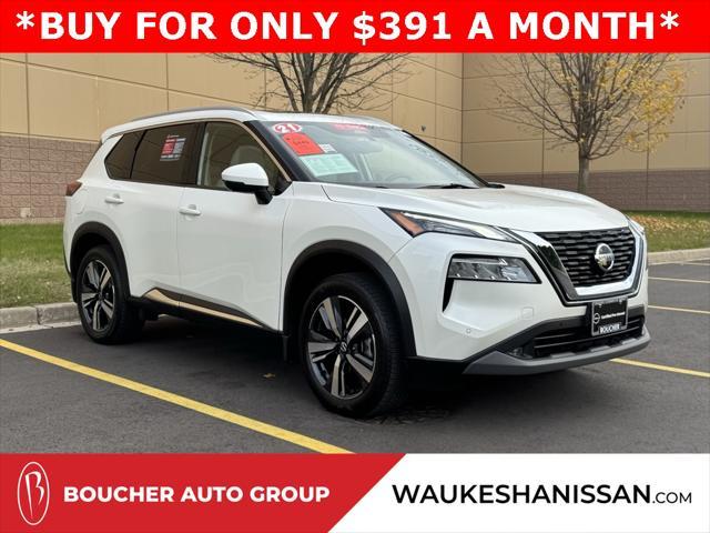 used 2021 Nissan Rogue car, priced at $27,858