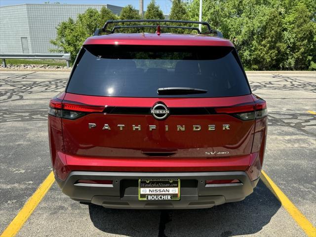 new 2024 Nissan Pathfinder car, priced at $40,720