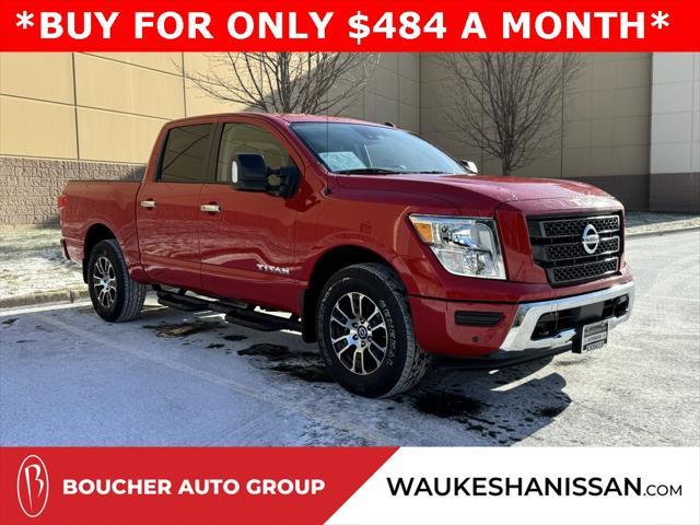 used 2021 Nissan Titan car, priced at $34,537