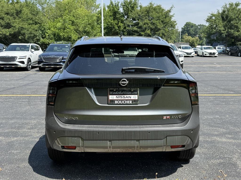 new 2025 Nissan Kicks car, priced at $26,200
