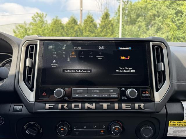 new 2025 Nissan Frontier car, priced at $35,672