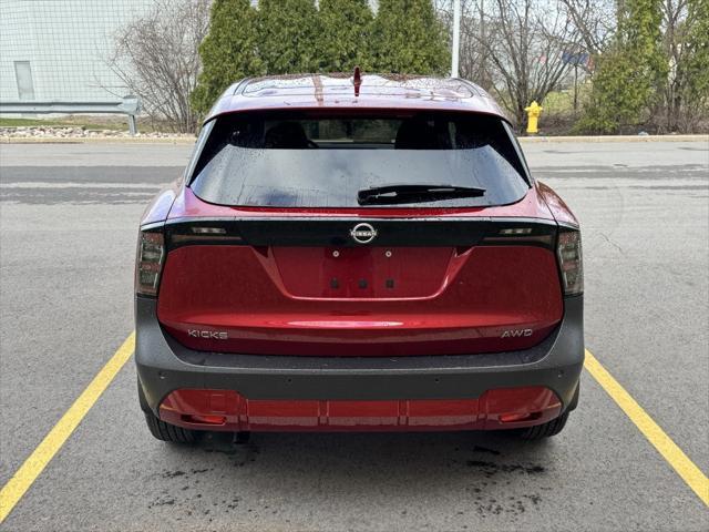 new 2025 Nissan Kicks car, priced at $26,813