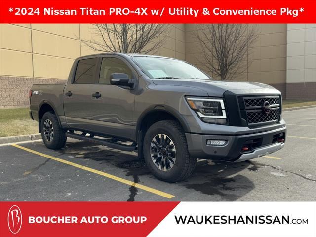 used 2024 Nissan Titan car, priced at $48,513