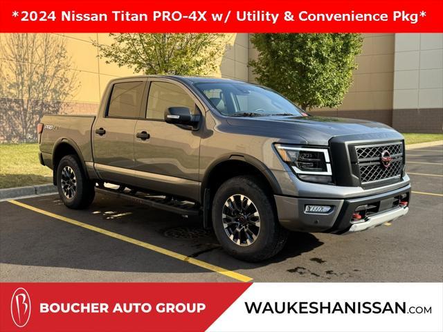 used 2024 Nissan Titan car, priced at $48,595