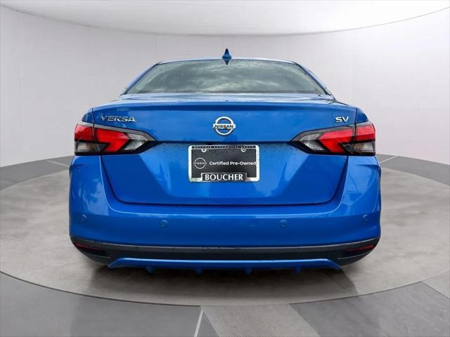 used 2021 Nissan Versa car, priced at $16,826
