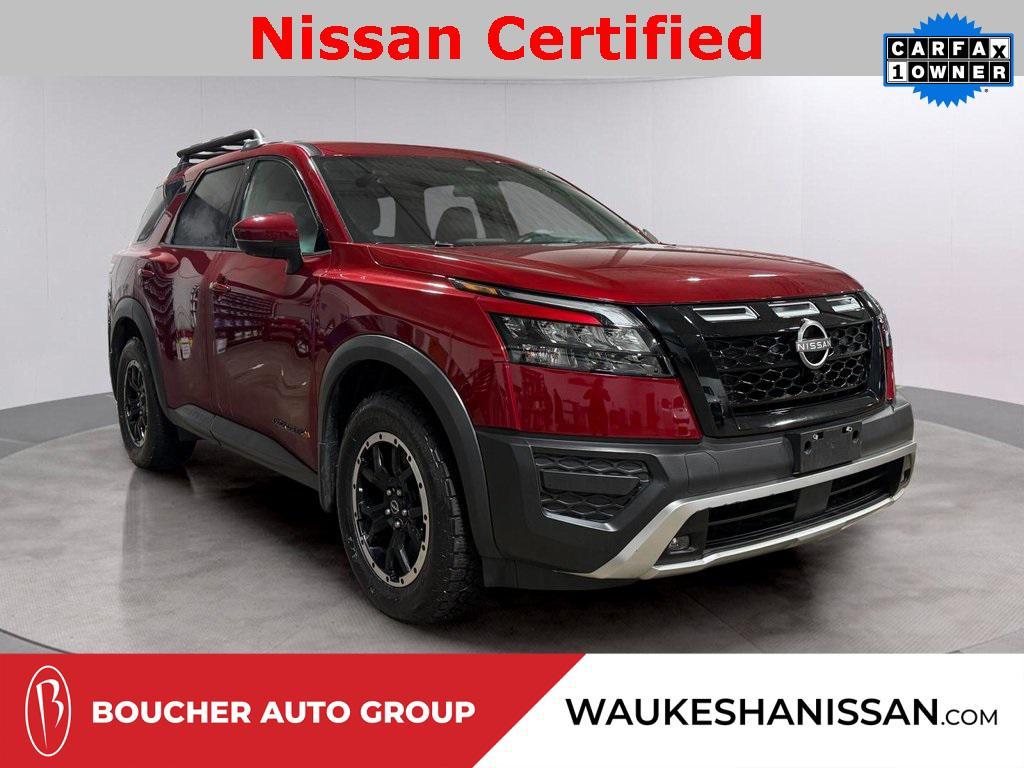 used 2023 Nissan Pathfinder car, priced at $34,199