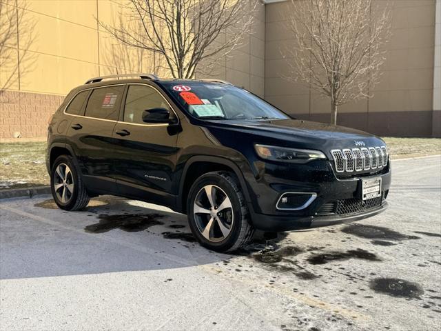 used 2021 Jeep Cherokee car, priced at $21,874