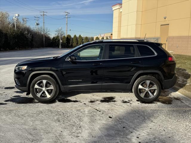 used 2021 Jeep Cherokee car, priced at $21,874