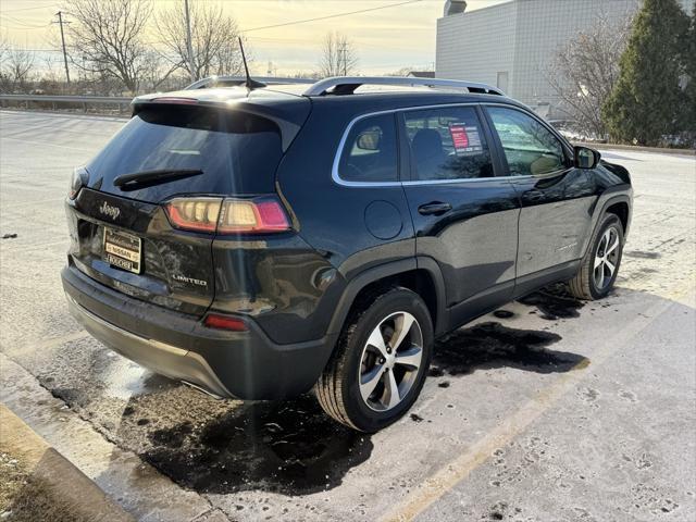 used 2021 Jeep Cherokee car, priced at $21,874