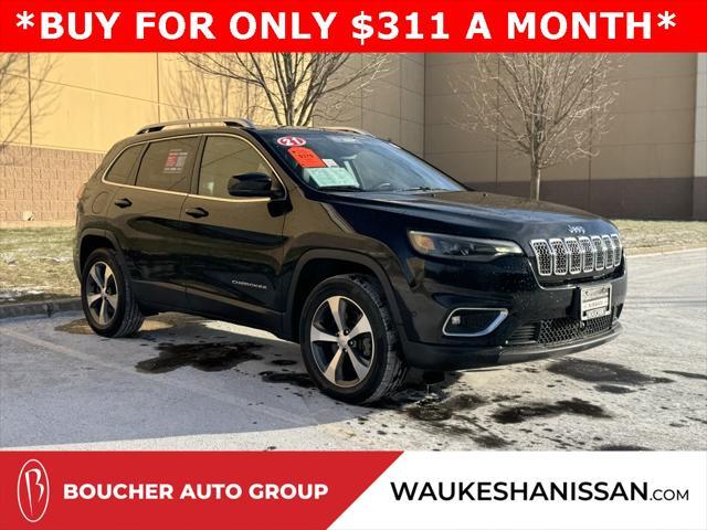 used 2021 Jeep Cherokee car, priced at $21,874