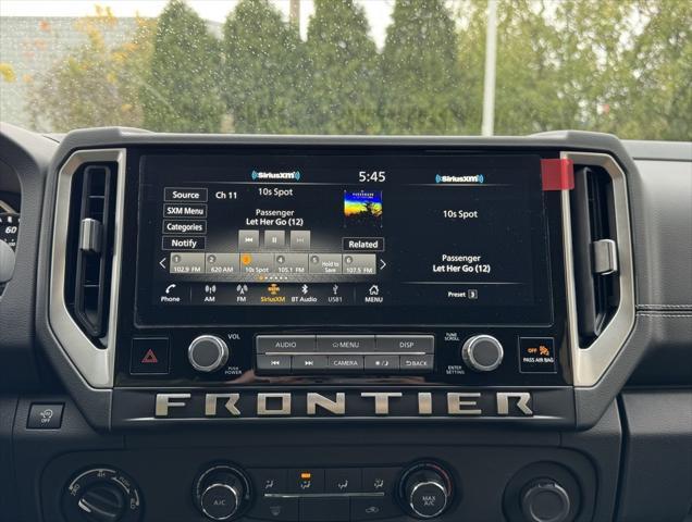 new 2025 Nissan Frontier car, priced at $38,309