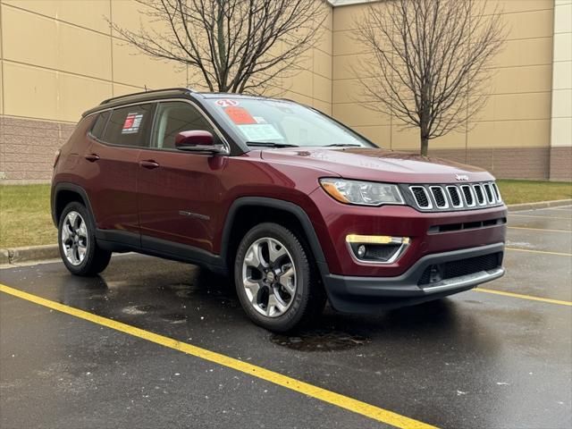 used 2021 Jeep Compass car, priced at $20,108