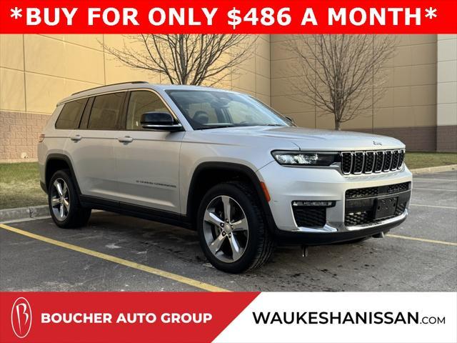 used 2021 Jeep Grand Cherokee L car, priced at $33,454