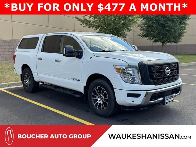 used 2021 Nissan Titan car, priced at $33,995