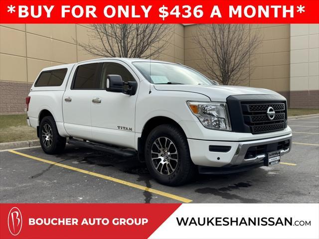 used 2021 Nissan Titan car, priced at $30,839