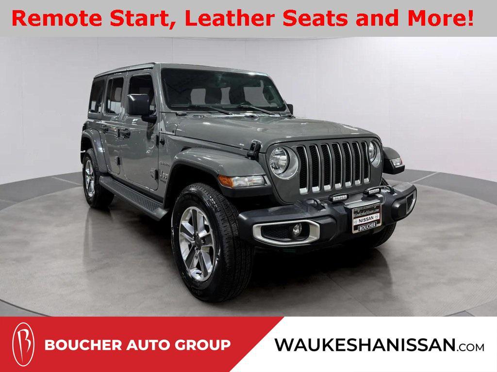 used 2021 Jeep Wrangler Unlimited car, priced at $32,928