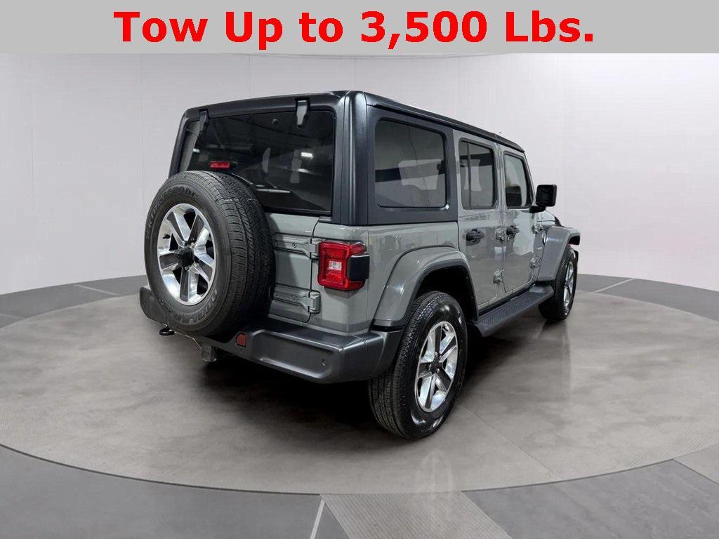 used 2021 Jeep Wrangler Unlimited car, priced at $31,499