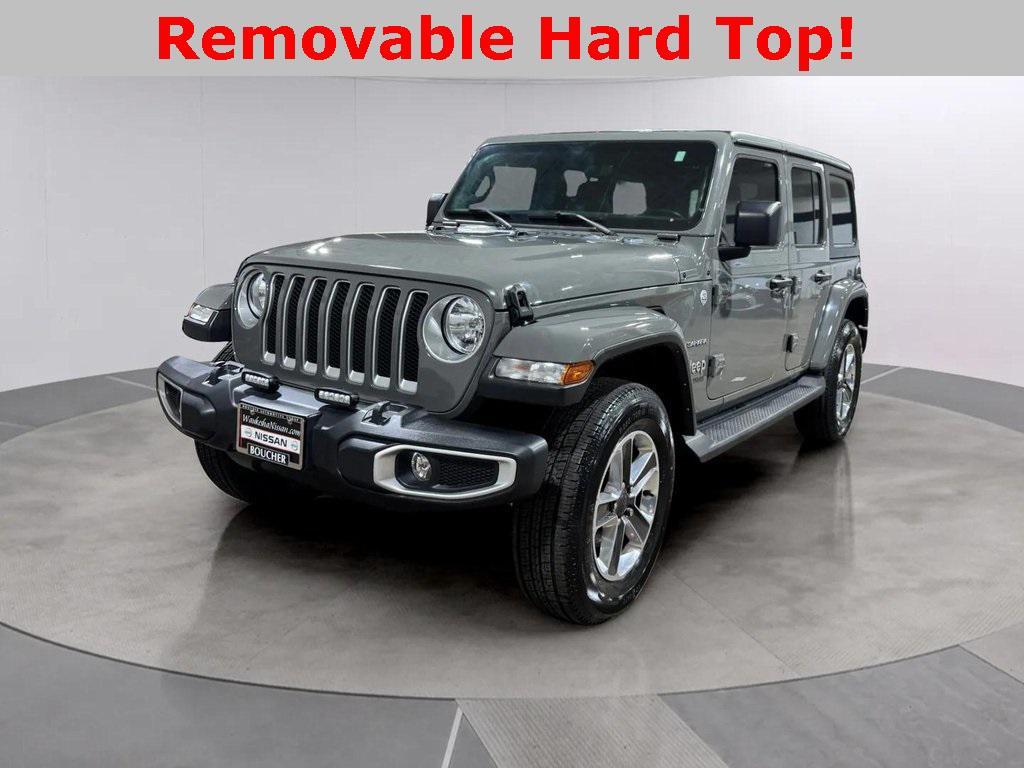 used 2021 Jeep Wrangler Unlimited car, priced at $31,499