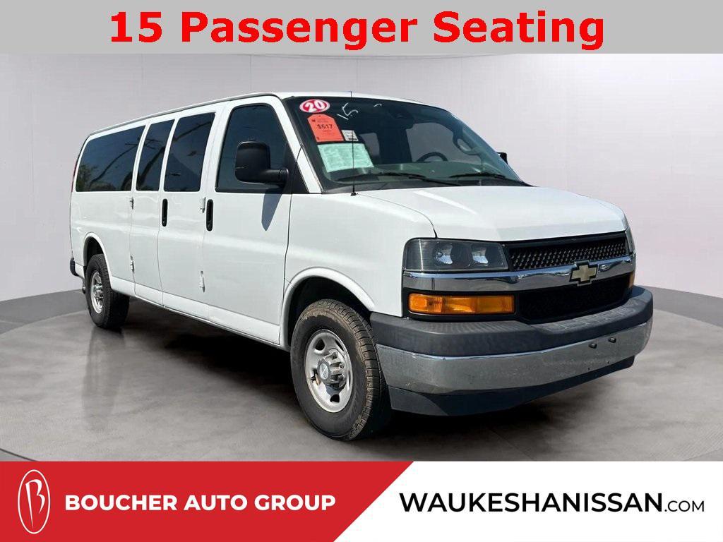 used 2020 Chevrolet Express 3500 car, priced at $27,521