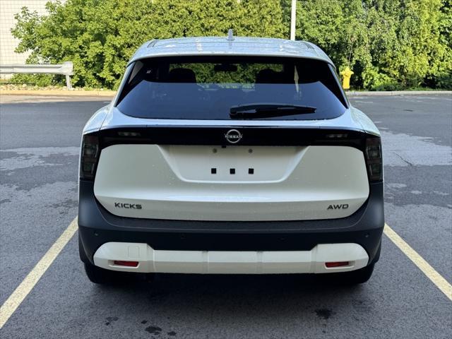 new 2025 Nissan Kicks car, priced at $26,976