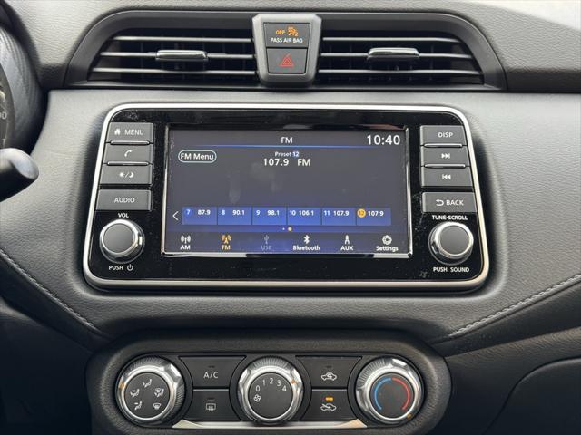 new 2025 Nissan Versa car, priced at $20,178