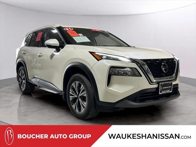 used 2021 Nissan Rogue car, priced at $23,741