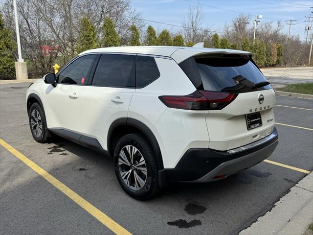 used 2021 Nissan Rogue car, priced at $24,423