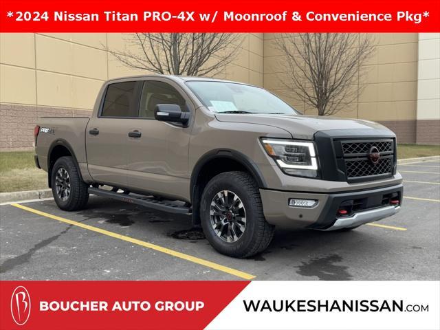 used 2024 Nissan Titan car, priced at $49,736