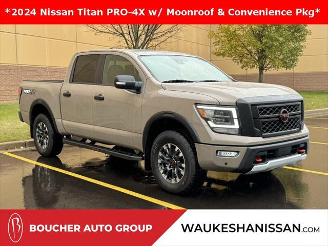 used 2024 Nissan Titan car, priced at $51,406