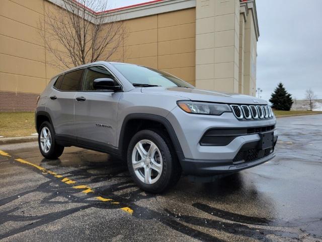 used 2023 Jeep Compass car, priced at $24,852