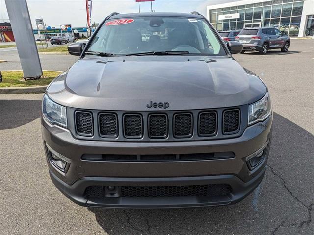 used 2021 Jeep Compass car, priced at $17,698