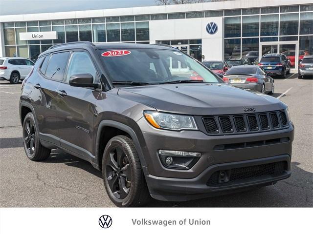 used 2021 Jeep Compass car, priced at $16,698