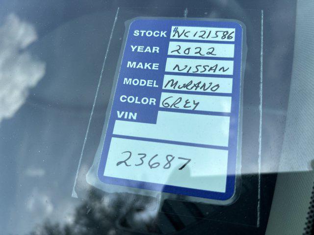 used 2022 Nissan Murano car, priced at $24,987