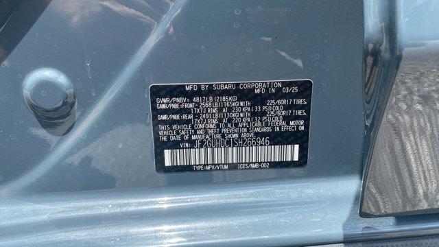 new 2025 Subaru Crosstrek car, priced at $30,172