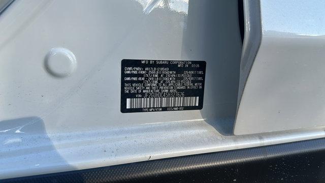 new 2025 Subaru Crosstrek car, priced at $28,164