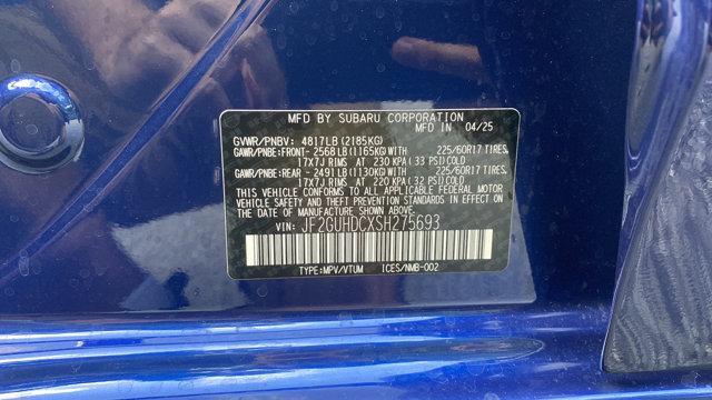 new 2025 Subaru Crosstrek car, priced at $29,863