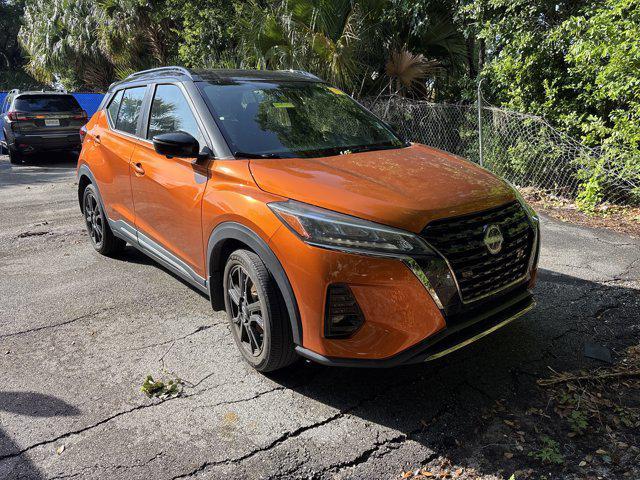 used 2022 Nissan Kicks car, priced at $18,999