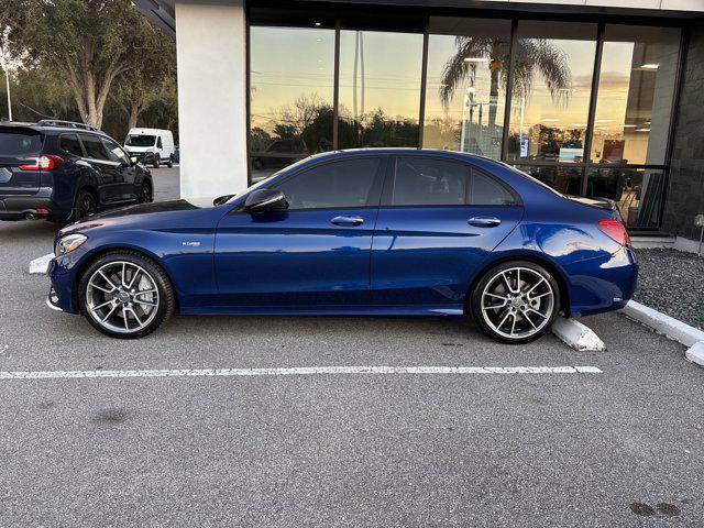 used 2018 Mercedes-Benz AMG C 43 car, priced at $35,989