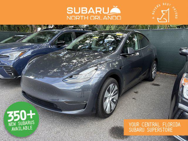 used 2022 Tesla Model Y car, priced at $27,999