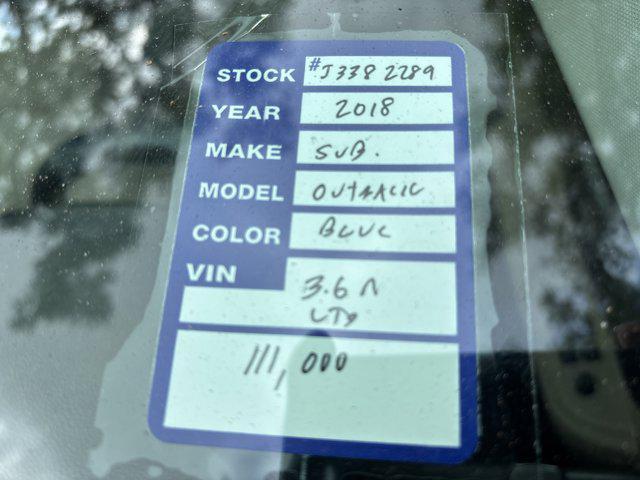 used 2018 Subaru Outback car, priced at $17,985
