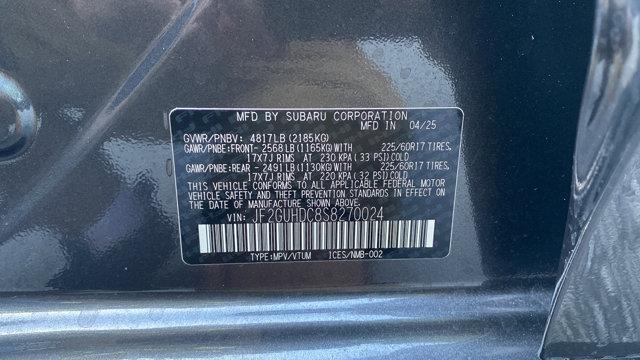 new 2025 Subaru Crosstrek car, priced at $29,863