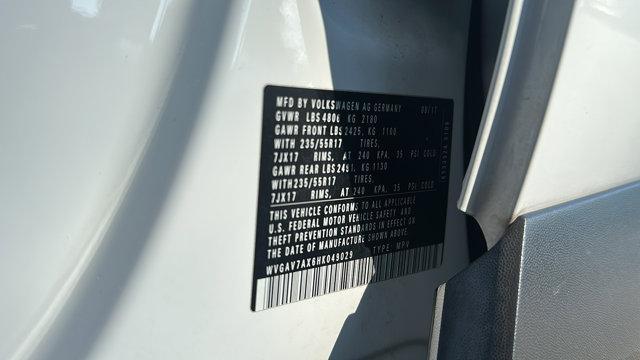 used 2017 Volkswagen Tiguan Limited car, priced at $10,987