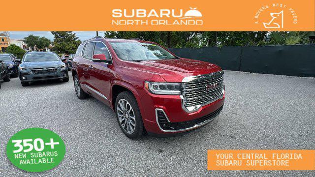 used 2021 GMC Acadia car, priced at $27,999