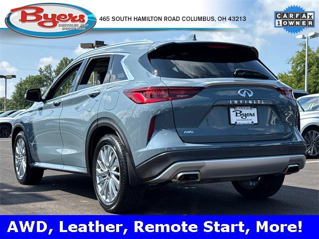 used 2024 INFINITI QX50 car, priced at $33,358