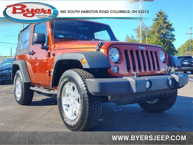 used 2014 Jeep Wrangler car, priced at $12,922