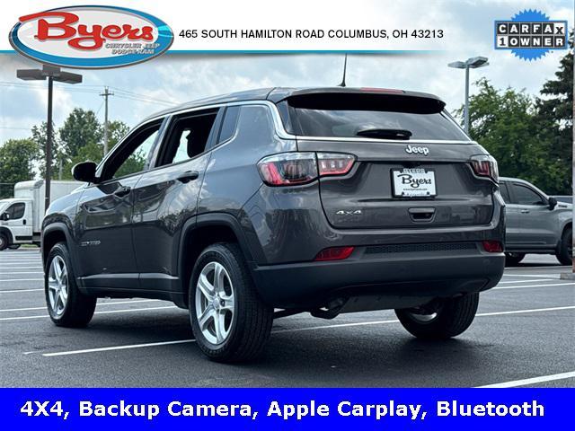 used 2023 Jeep Compass car, priced at $22,355